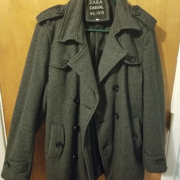 Zara Jackets & Coats Zara Coat Poshmark